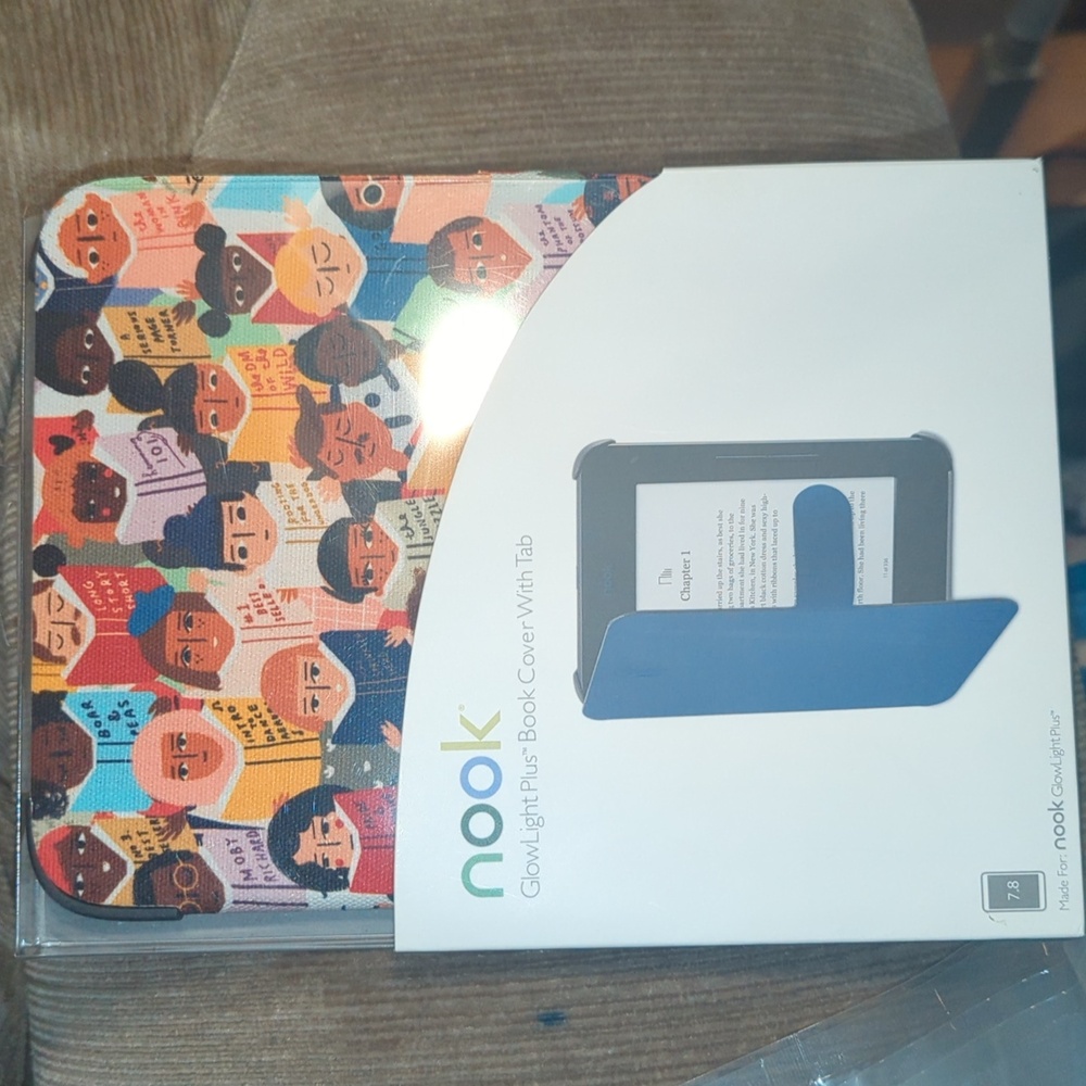 Nook GlowLight Plus Book Cover With Tab